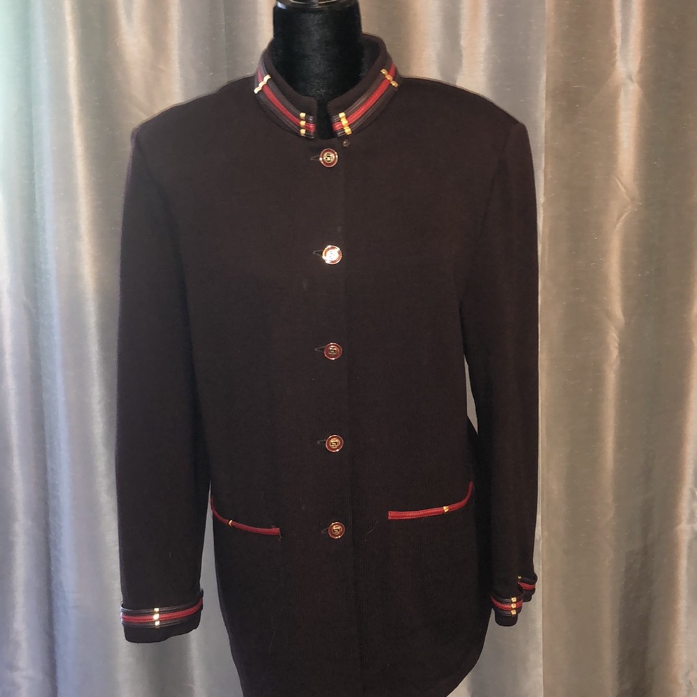 Gorgeous St John Collection with leather band trim